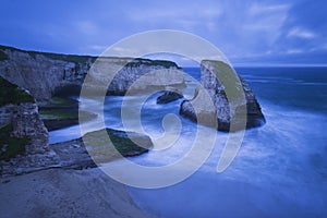 Sharkfin Cove under Moonlight photo