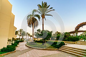 Sharm El Sheikh, Egypt October 2017 Buildings and Area Hotel Resort Flamenco photo