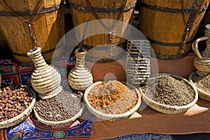 Sharm el Sheikh Egypt spices on market