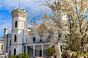 Sharovka palace in neo-gothic style, also known as Sugar Palace in Kharkov region, Ukraine