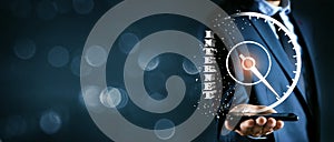 Sharp acceleration of internet speed