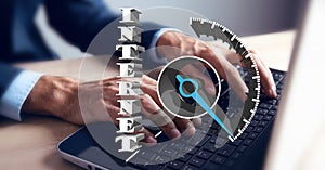 Sharp acceleration of internet speed