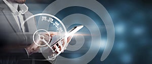 Sharp acceleration of internet speed