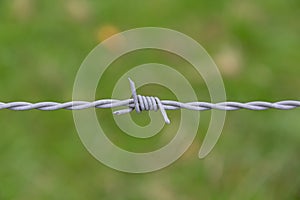 Sharp Barbed wire node