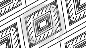 Sharp Geometric Line Pattern, Dynamic Abstract Texture, vector design Generative AI