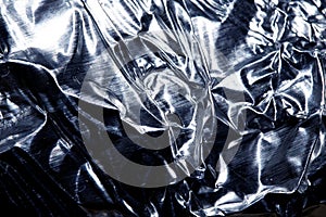 Sharp Jagged Metal Shiny Foil Reflactive Silver Background