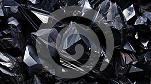 sharp obsidian texture