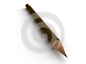 Sharp pencil tip