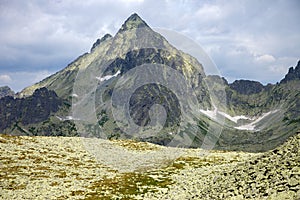 Vysoka edge in High Tatras, Slovakia