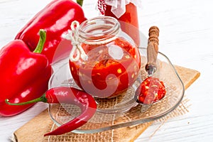 Sharp tomatoes paste