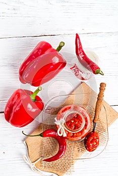 Sharp tomatoes paste