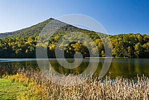 Sharp Top Mountain from Abbott Lake