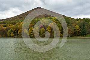 Sharp Top Mountain in the Autumn of the Year