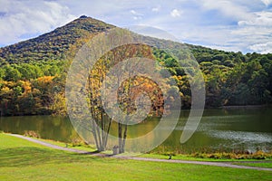 Sharp Top Mountain Peaks of Otter Virginia