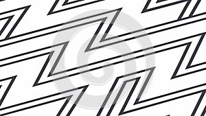 Sharp Zigzag Line Pattern, Abstract Geometric Background, Dynamic Modern Design, vector design Generative AI