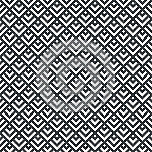 Sharp zigzag seamless abstract pattern monochrome or two colors