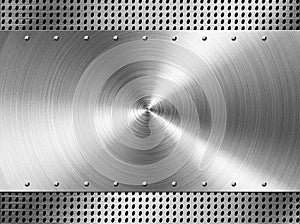 Sharpen metallic texture