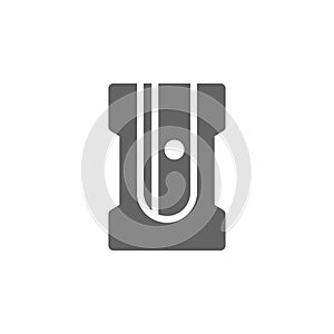 Sharpener icon. Element of materia flat tools icon