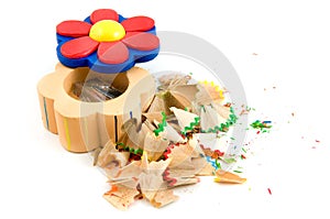 Sharpener with shaves