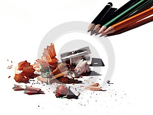 Sharpener and shaves