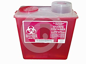 Sharps container