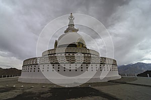 Shati stupa near leh city india