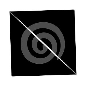 Shatter, fracture, break effect. Destruction, destroy pattern, texture. Damage slashed design element. Scatter splinters,