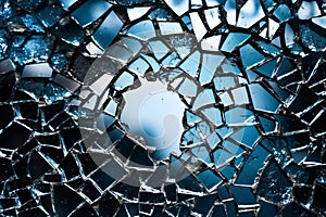 Shattered Background Broken Glass Texture