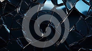 Shattered glass abstract background
