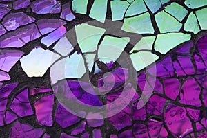 Shattered Glass Mosaic