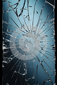 Shattered glass texture - broken glass - fragmented glass - set 05