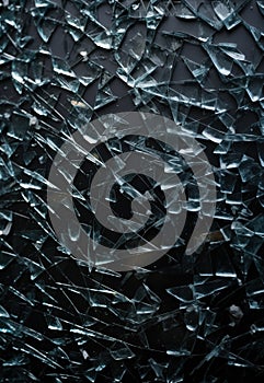 Shattered glass texture - broken glass - fragmented glass - set 07