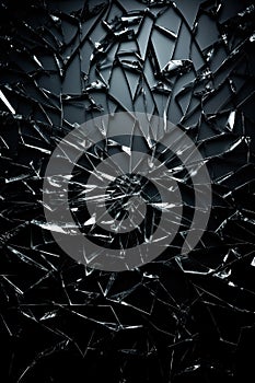 Shattered glass texture - broken glass - fragmented glass - set 33
