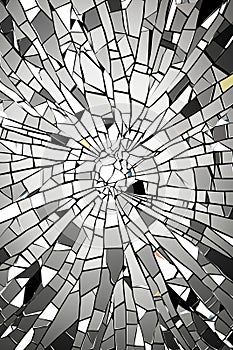 Shattered glass texture - broken glass - fragmented glass - set 39