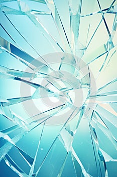 Shattered glass texture - broken glass - fragmented glass - set 66