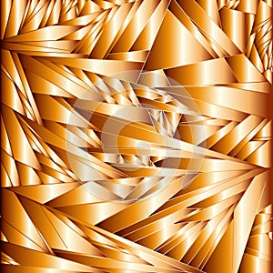 Shattered metal background - vector illustration