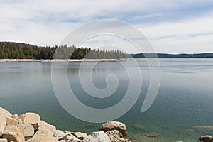 Shaver Lake shoreline
