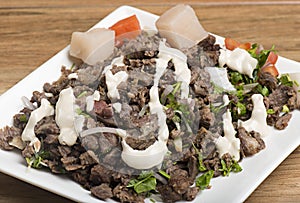 shawarma beef plate