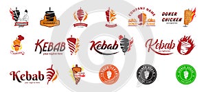 Shawarma logo for restaurants and markets photo