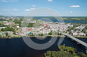 Shawinigan Quebec Aerial View