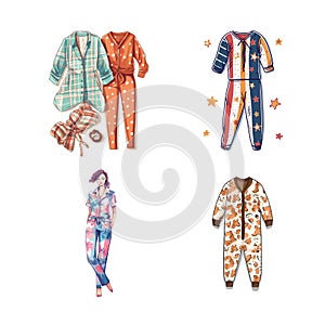 SHAWL COLLAR TOP WITH STRAIHT LEG BOTTOM MATCHING PYJAMA SET FOR WOMEN