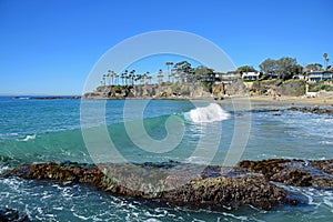 Shaws Cove, Laguna Beach, California.