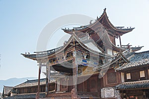 Shaxi Ancient village. a famous Ancient village of Jianchuan, Yunnan, China.