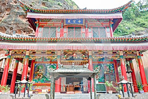 Shazong Ritod Monastery(Xiazongsi). a famous Monastery in Pingan, Qinghai, China.