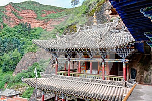 Shazong Ritod Monastery(Xiazongsi). a famous Monastery in Pingan, Qinghai, China.