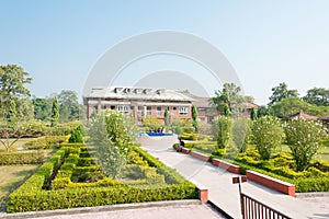 Shechen Stupa French Buddhist Association French Temple in Lumbini, Nepal.