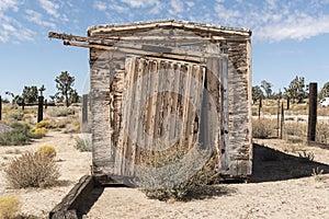 Shed at Cima Station Mojave Preserve