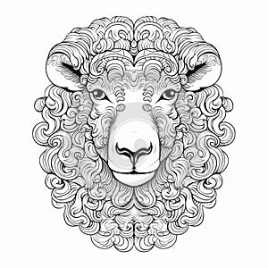 Sheep Head Tattoo Art: A Calming Symmetry Of Kilian Eng And Jerry Pinkney