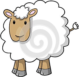 Sheep Lamb Vector Illustration