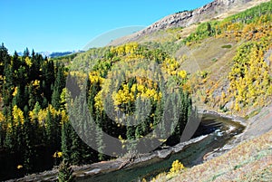 Sheep River Valley in Autumn